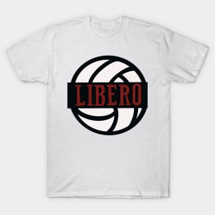 Volleyball libero red T-Shirt